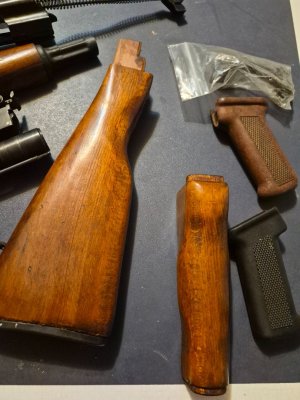 Romanian SAR 1 parts kit with OG barrel, GREAT for first time builders