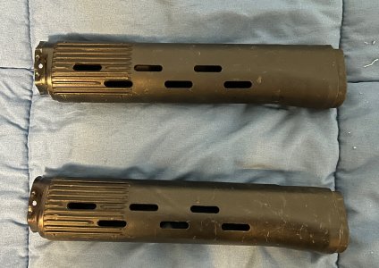 2 pairs of polymer SVD handguards