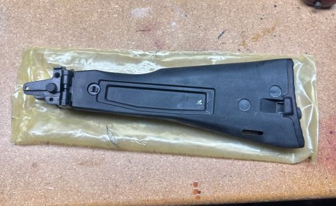 Russian Ak100 trunnion and stock 5.5mm