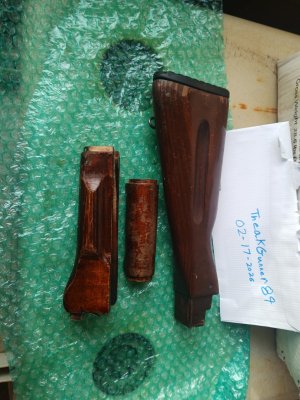 Bfpu russian ak74 wood