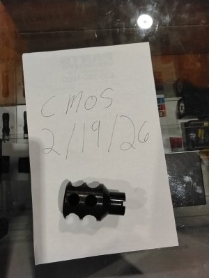Zentico 14x1 lh muzzle brake