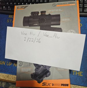 [WTS] Primary Arms 3x Microprism, green Raptor reticle for 5.56/.308 and discontinued Primary Arms 2.5x prism ($250 and $200 shipped)