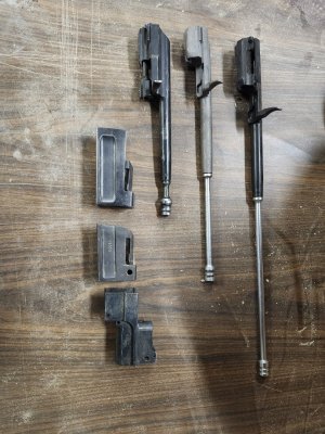 Bolt Carriers and reciever stubs