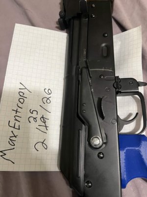 (BLEM) AK12 style selector lever for AKM pattern