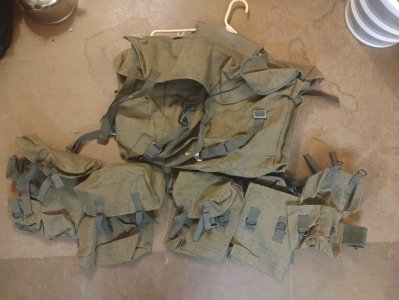 Bulgarian Army Load Bearing Equipment Set