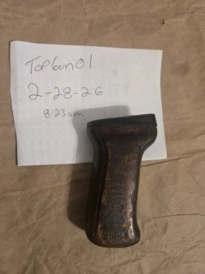 Russian AK Fat Checkered Laminate Grip