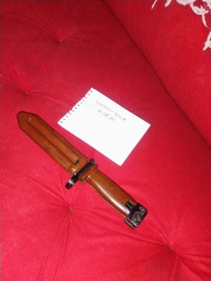 Norinco type 2 bayonet