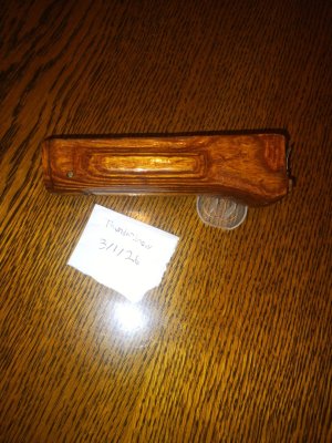 Russian palmswell handguard.