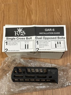GAR-6M-N Galil Ace Pistol MLOK Rail