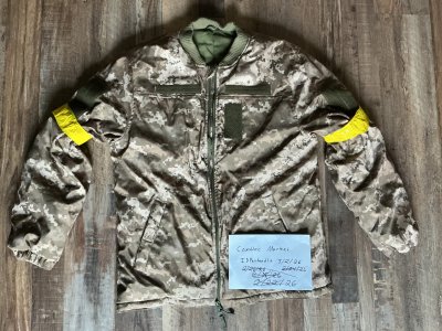 Genuine-issue Ukrainian MM14 camo jacket