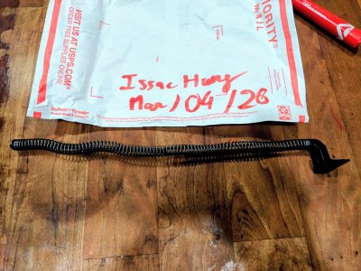 Russian AK12 recoil spring assembly