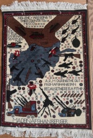 Afghanistan War Rug