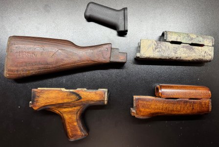 Stamped Ak Wood Furniture.