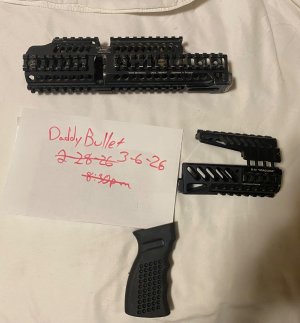 Zenitco RK-3 pistol grip -150$ shipped, Zenitco B-30 + 31C foregrip set - $410 shipped, Zenitco B-11 + B -12 Krink foregrip $250 shipped.Open to Offer