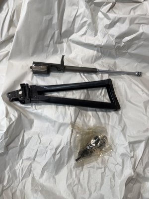 Bulgarian 5.5mm stock, with semi bolt carrier (7.62/5.56)