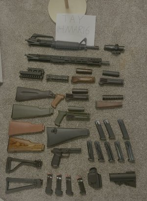 PARTS BIN CLEAN OUT - AR Uppers, AK Furniture, Mags, Etc.