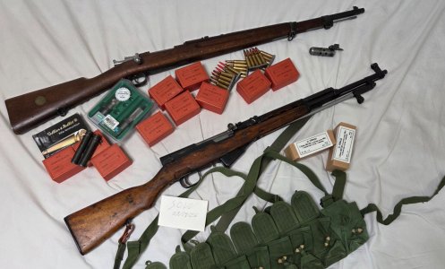 Norinco sks and husqvarna m38