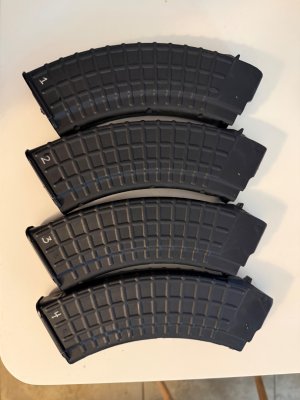 Circle 10 Bulgarian 7.62x39 Mags