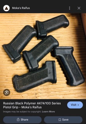 WTB! Russian ak100 series black grip
