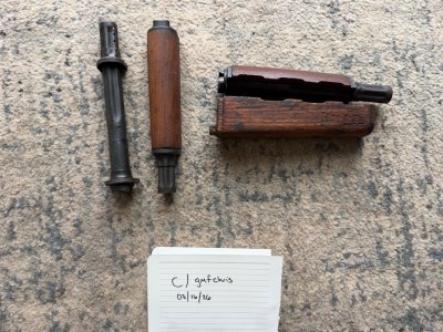 Yugo hand guard, AMD 65 parts, ALG recoil springs, WBP Poly, Etc