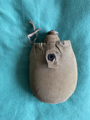 Soviet Surplus Items, E-Tool, Dummy 'nade, Canteen etc