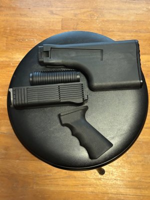 Molot RPKS poly furniture and Russian true black grip