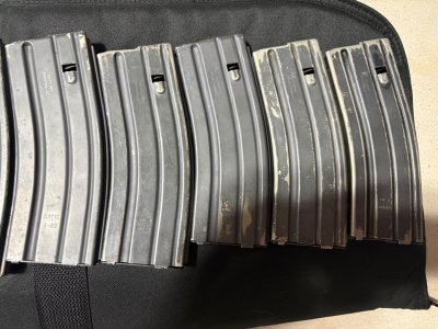 9 Surplus USGI AR mags