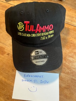 Embroidered TulAmmo hats
