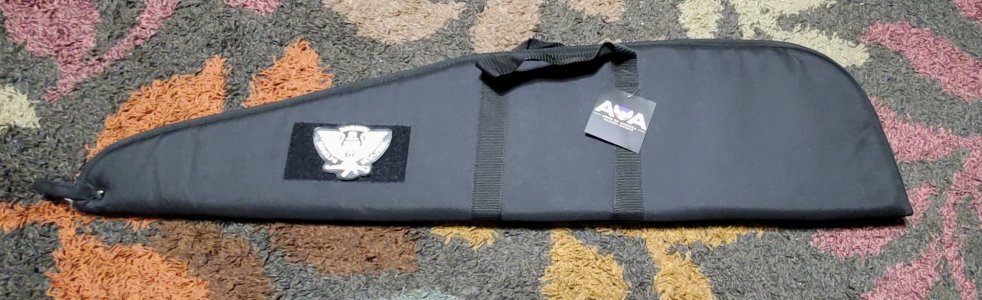 NEW AOA Black 42" Rifle Bag w/ Davranov Patch