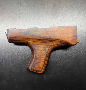 Wood dong for stamped aks.
