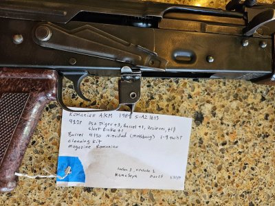 Romanian M63 kit build,1984 S-AZ1613