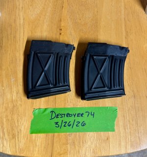 2 good used PSL mags