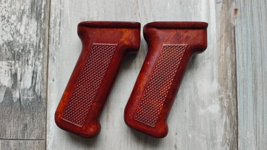 Excellent condition Polish PGs bakelite Fatties. Fabryka Broni Radom circle 11