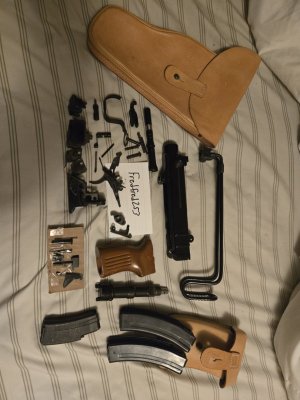VZ-61 parts kit with all the goodies