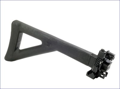 MP5K Choate folding stock and US made vertical grip