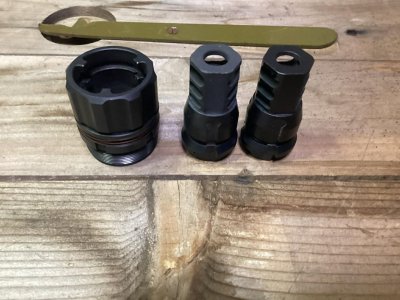 Hub to Keymo Adapter with 14x1LH and 1/2x28 Brakes