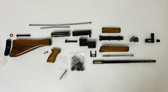 VZ-58 Parts Kit - Very Good - Original 15.5" Barrel - Excellent Wood Stock Set