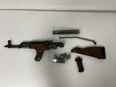 Romanian "G" AKM Parts Kit - Very Good+ - Original Barrel - Matching