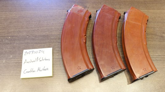 Lots of Beautiful Tula 7.62 Bakelites, NOS Quality, $90-$110