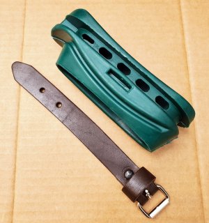 Russian GP-25 "Kalosha" AK recoil pad $45 /w a strap GREEN. $4 Flat shipping [CA]