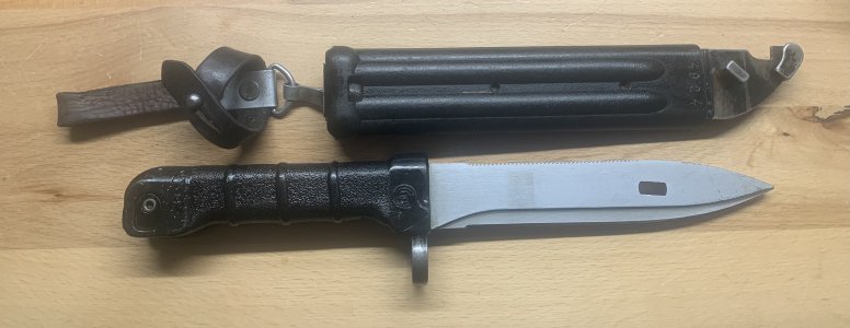 Bayonet Sale: Bulgarian AK-74 Circle 10, Chinese Black Bakelite, Yugo Type 2, Romanian, Russian Kindjal, East German Frogs