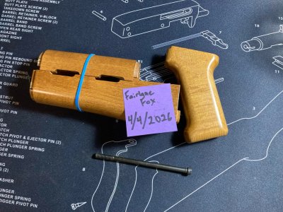 Kalashnikov USA KUSA KP-9/KP9 Pistol Blonde Furniture Set