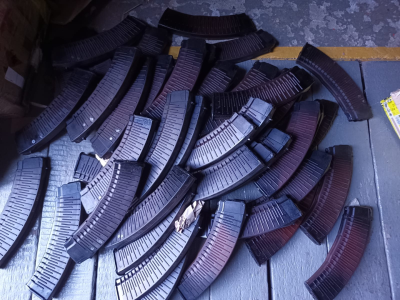 Molot ribbed plum and 7.62 40s