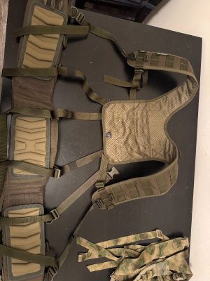 SSO/SPOSN Warrior Pro Belt + Fat LP-2 Straps (RG) + Slim LP-2 Straps (A-TACS FG) | New