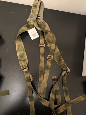 SSO/SPOSN Slim LP-2 Straps (A-TACS FG) | New