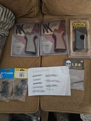 (WTS) AK Grips, Grip Screw, Yugo BHO mags, European Surplus mags