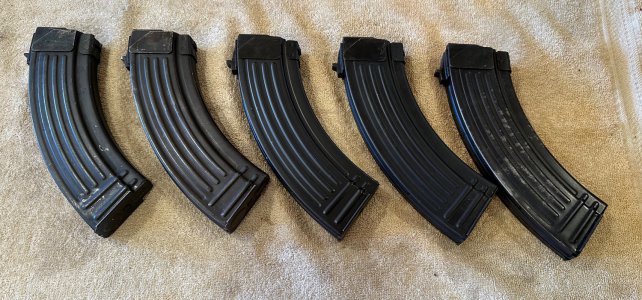 Chinese mags and Polish Tantal handguard.