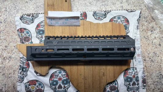 Midwest Industries MLOK Gen 2 extended HG set.