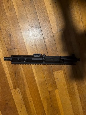 556 7.5 inch upper unfired