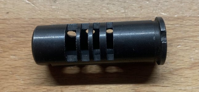 CHINESE AK PARTS: Rear Sight Base W/Leaf, Handguards, Muzzle Brake, Chinese AK BARREL, HG Retainer, Vented GAS TUBE